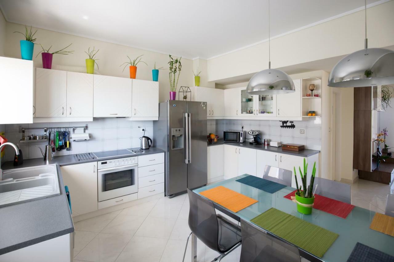 Rhodes City Groovy & Cozy Apt With Private Seaview Rooftop Terrace מראה חיצוני תמונה
